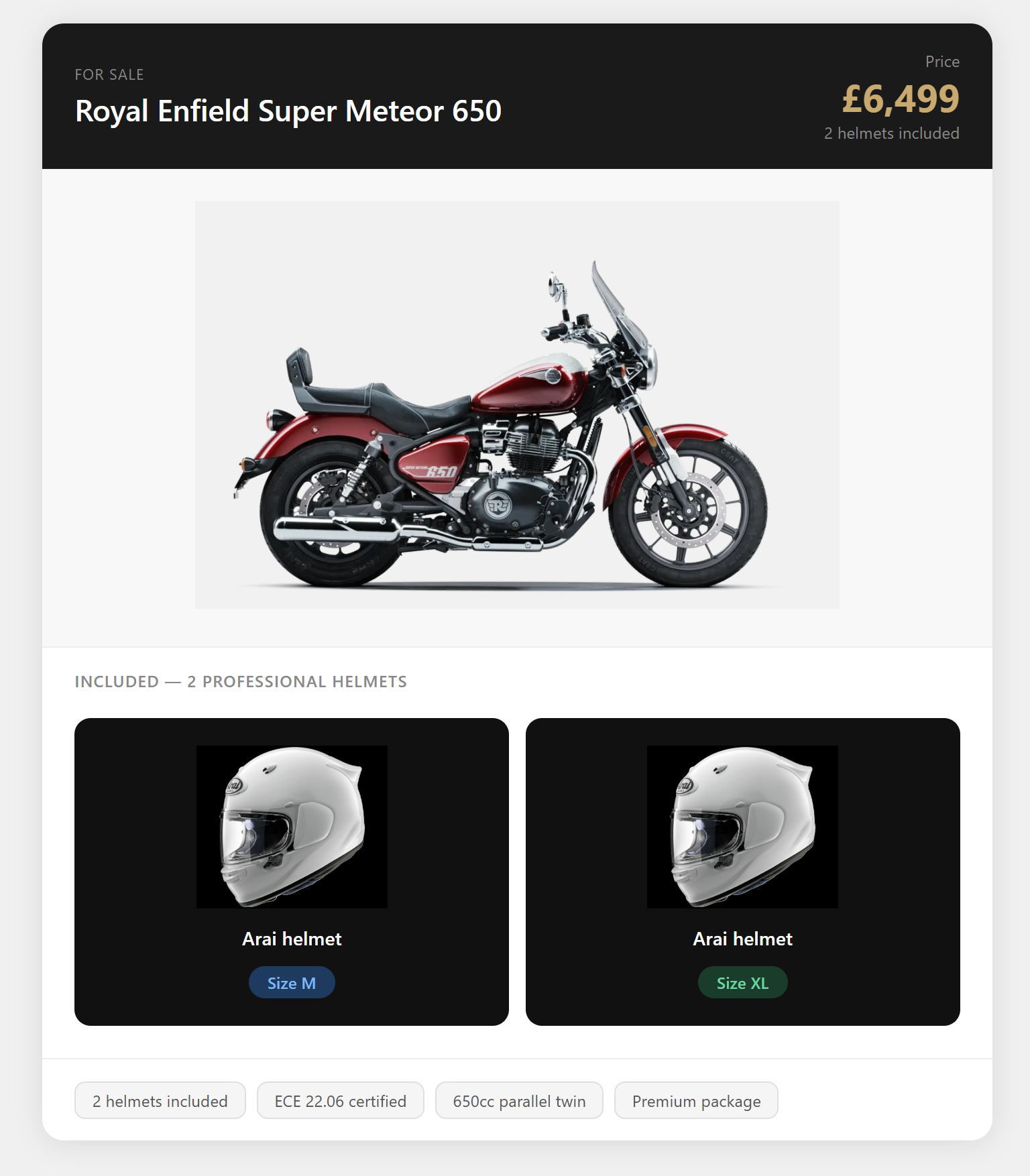 2025 Royal Endfield Super Meteor 650